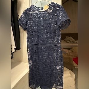 NWT size 8 Michael Kors Dress Blue